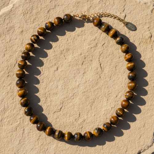 Tiger Eye Harmony Choker Necklace