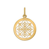 Small Pendant-Sisterhood Fleur-Gold
