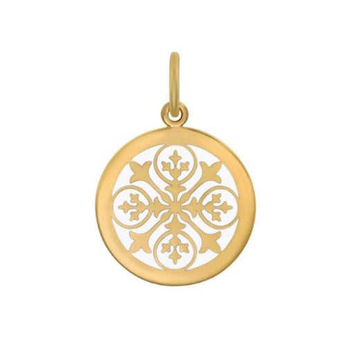 Small Pendant-Sisterhood Fleur-Gold