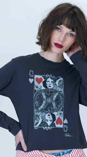Queen Sunday Long Sleeve Tee
