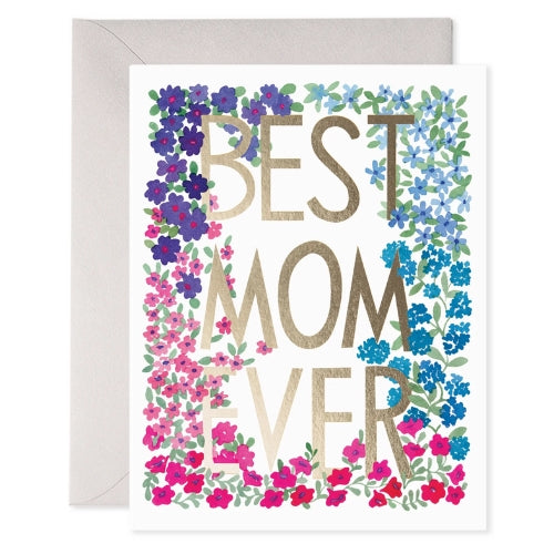 Best Mom Ever Flower Frame