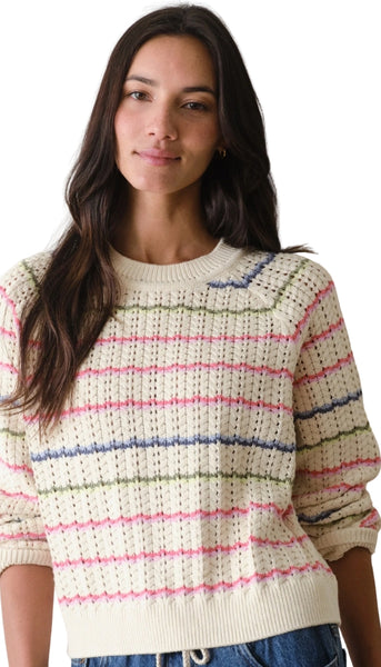 Mina Pointelle Sweater