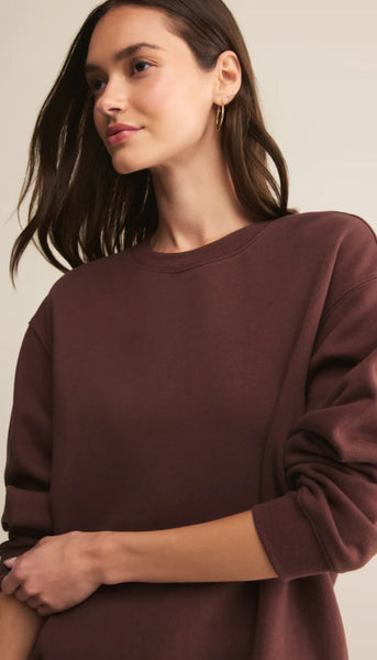Boyfriend Cotton Sweatshirt