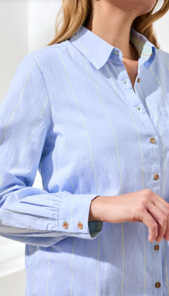 Long Sleeve Button Front Shirt