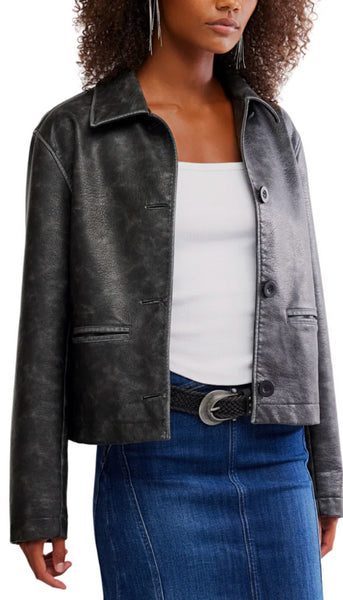 Hera Vegan Leather Jacket