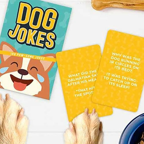 Dog Jokes Card Pack