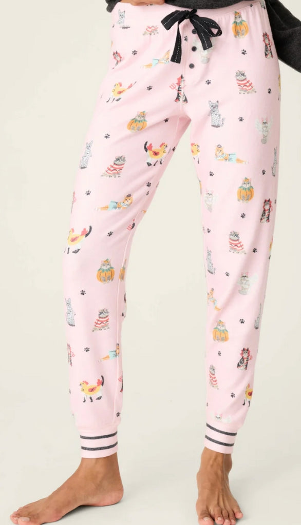 Jammie Pant Feline Spooky