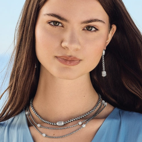 Meridian Solis Silver Necklace