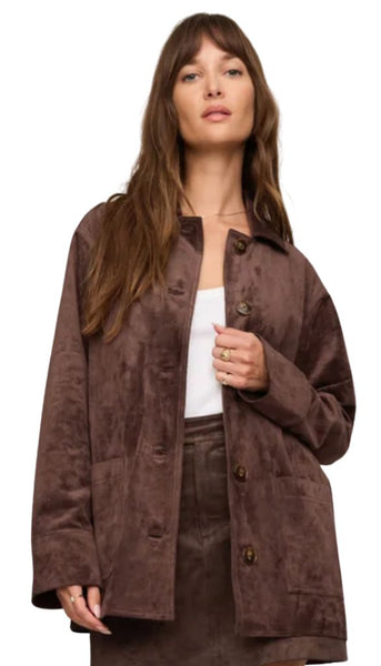 Decker Suede Chore Jacket