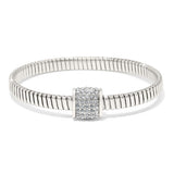 Meridian Solis Spring Silver Bracelet