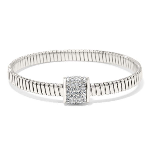 Meridian Solis Spring Silver Bracelet