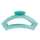 Open large hair clip-Totally Turquoise