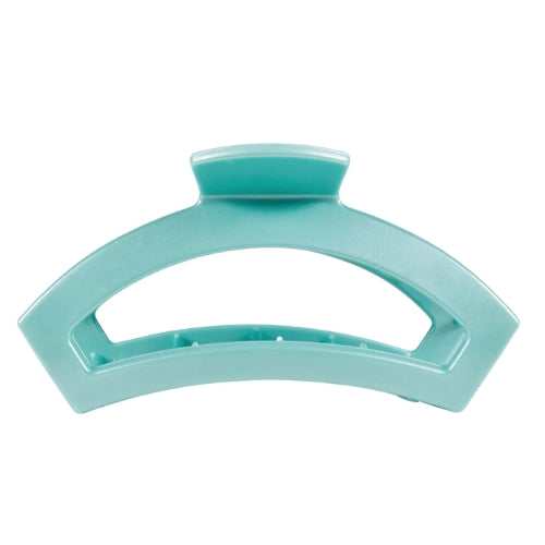 Open large hair clip-Totally Turquoise
