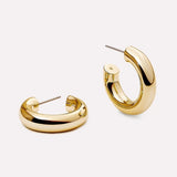Tia Mini Small Gold Hoop Earrings