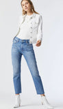 Samantha Denim Jacket - White