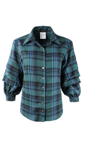 Camille 3 Pleat Sleeve Shirt