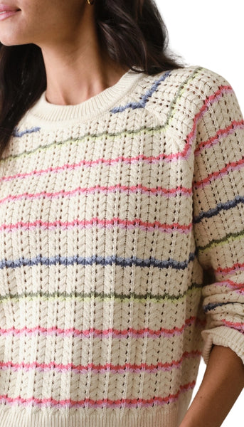 Mina Pointelle Sweater