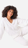 Long Sleeve Top-Cable Crew Lounge