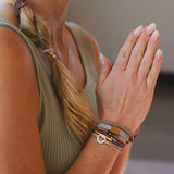 Hair Tie + Bracelet-Breathe, Large