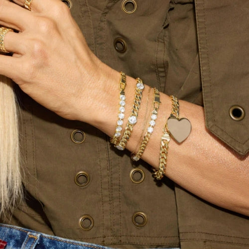 Baby Julian Loves Diamonds Bracelet