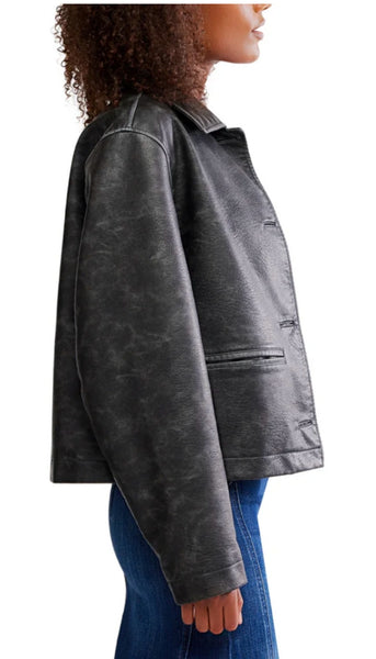 Hera Vegan Leather Jacket