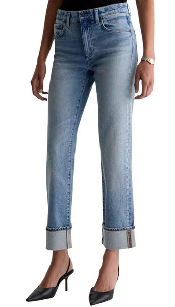 Brinley-Mid Rise Straight - 18 Years Vamp