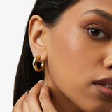 Tia Mini Small Gold Hoop Earrings