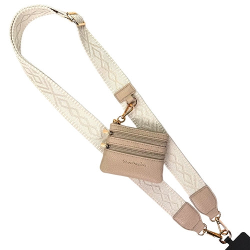 Clip & Go Strap With  Zip Pouch-Classic