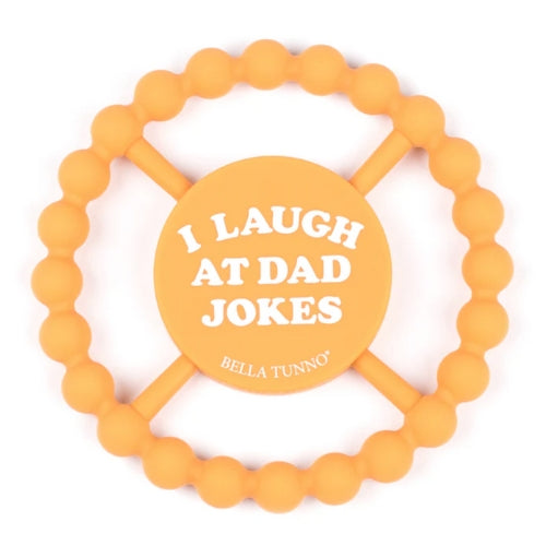I Laugh At Dad Jokes Teether