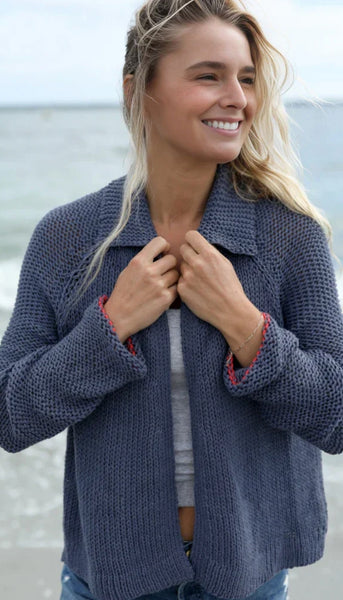 Heart Back Chunky Cardigan