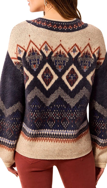 Long Sleeve Mock Neck Sweater