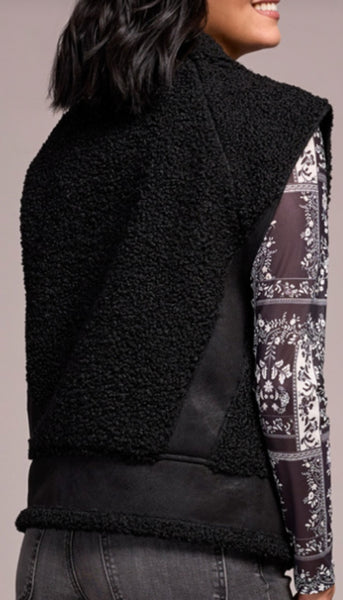 Sleeveless Sherpa Vest