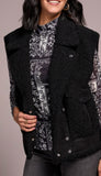 Sleeveless Sherpa Vest