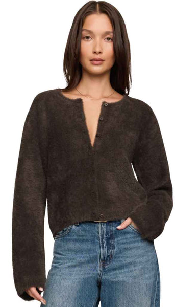 Winterglow Fluffy Cardigan