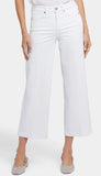 Teresa Wide Leg Ankle - Optic White