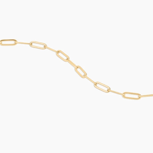Finn Paperclip Charm Necklace
