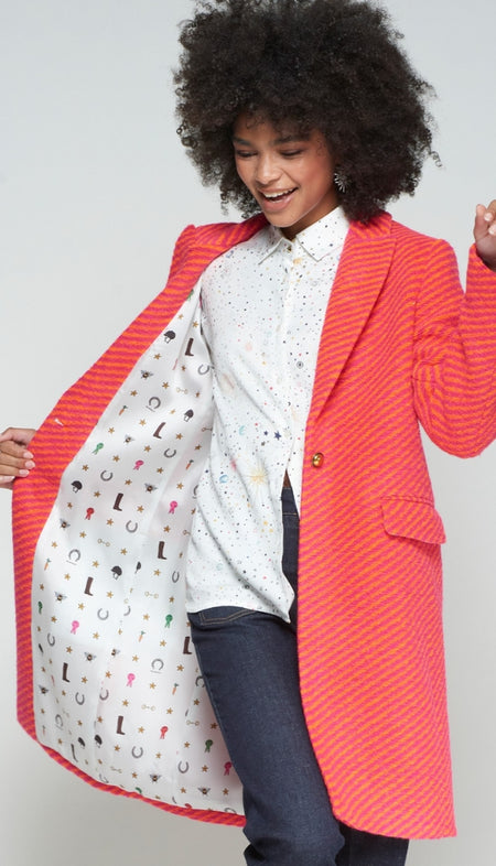 Velvet Puffer Jacket With Faux Fur