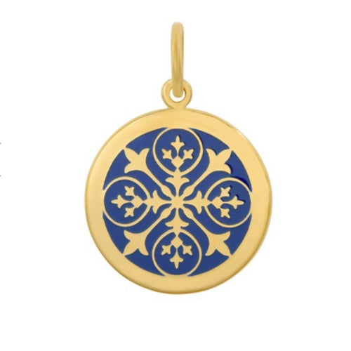 Medium Pendant-Sisterhood Fleur-Gold