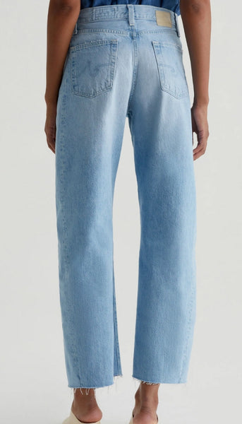 Hattie Crop-High Rise Barrel - Sunrise