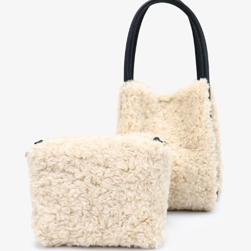 Hollace Mini Tote Shearling