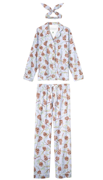 Pj Set Flannels-Pine Cones