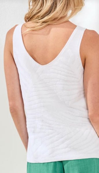 Sleeveless V-Neck Sweater