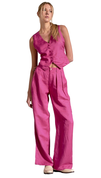 Pleated Front Pant