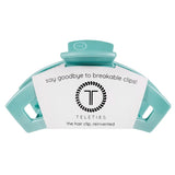 Open large hair clip-Totally Turquoise