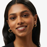 Tia Mini Small Gold Hoop Earrings