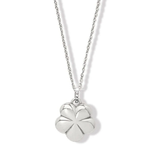 Gaia Flower Silver Necklace