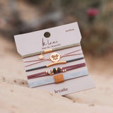 Hair Tie + Bracelet-Breathe, Large