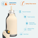 Bestie Penguin Water Bottle 16 Ounces