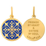 Medium Pendant-Sisterhood Fleur-Gold