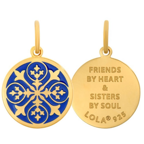 Medium Pendant-Sisterhood Fleur-Gold